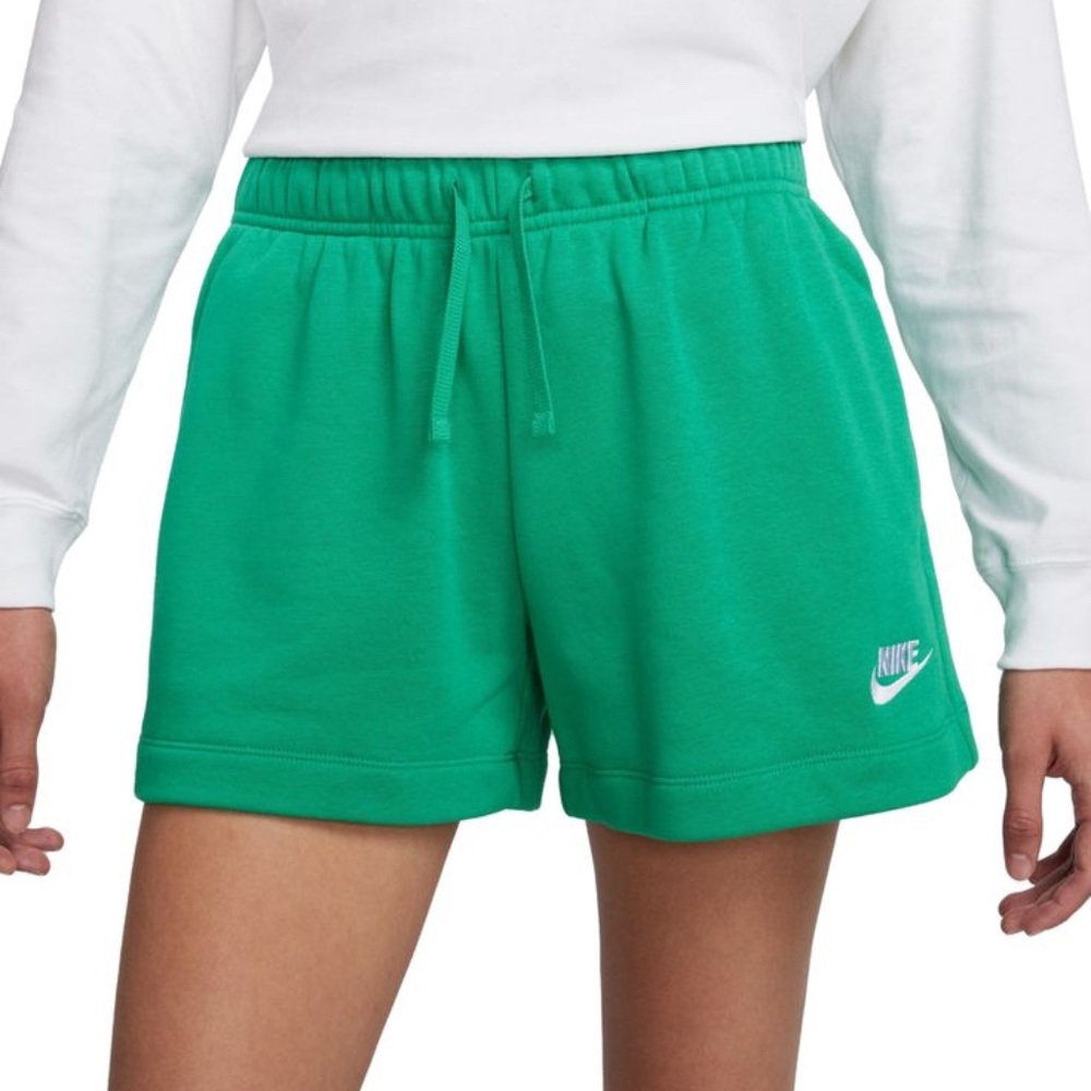 WOMENS NIKE CLUB FLEECE MID-RISE SHORTS